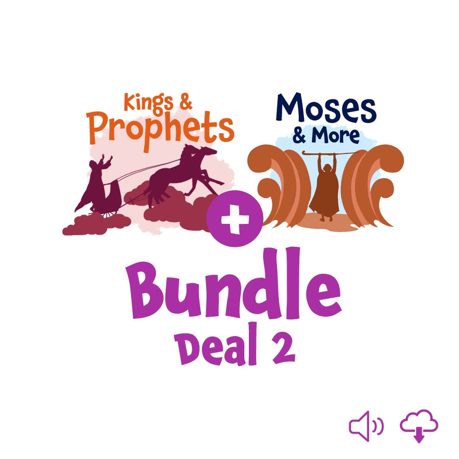 Bundle 2 - Moses & More + Kings & Prophets