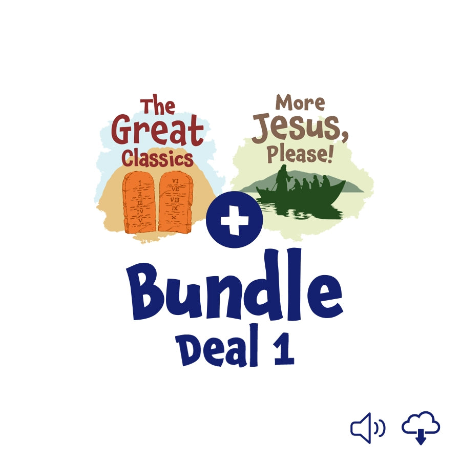 Bundle 1 - The Great Classics + More Jesus, Please!